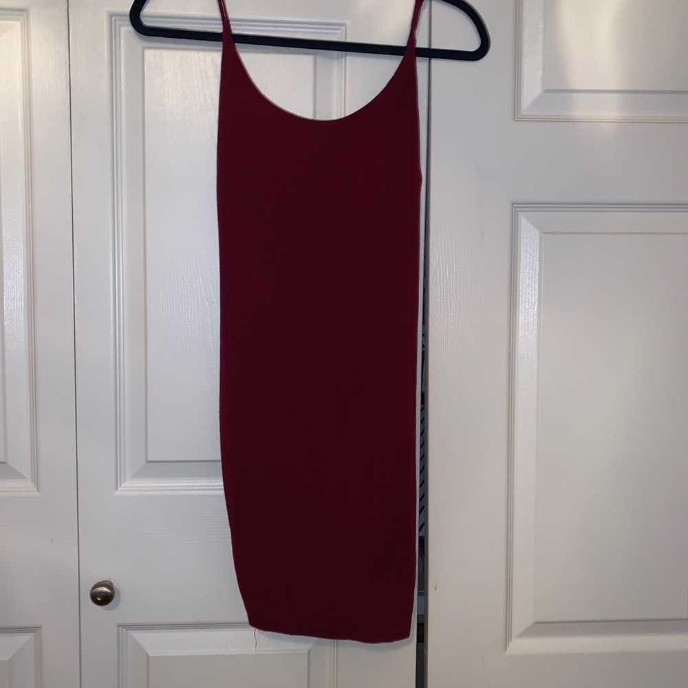 Mini backless dress